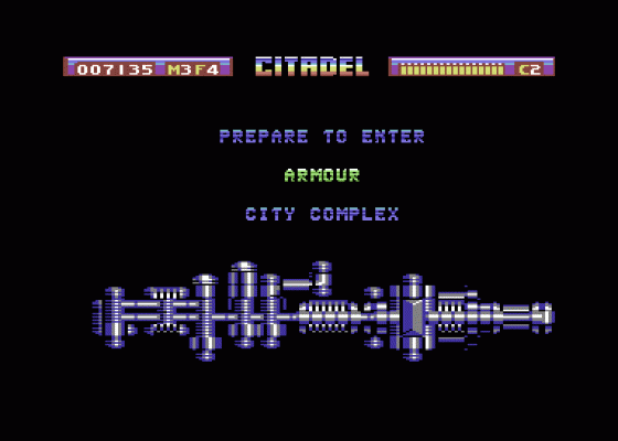 Citadel Screenshot 8 (Commodore 64)