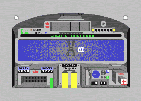 R.M.S. Titanic Screenshot 8 (Commodore 64)