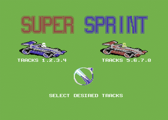 Super Sprint Screenshot 9 (Commodore 64/128)