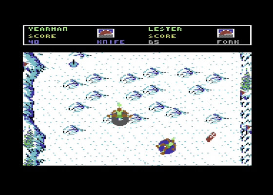 Ski Or Die Screenshot 14 (Commodore 64)