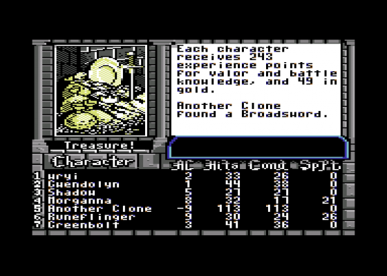 The Bard's Tale III: Thief Of Fate Screenshot 10 (Commodore 64)