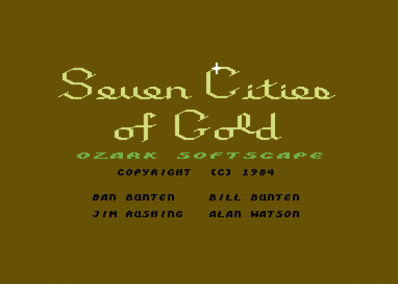 The Seven Cities Of Gold