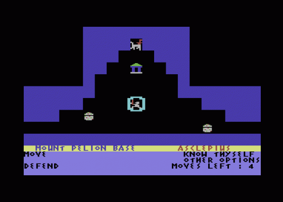 Age Of Adventure The Return Of Heracles Screenshot 1 (Commodore 64)