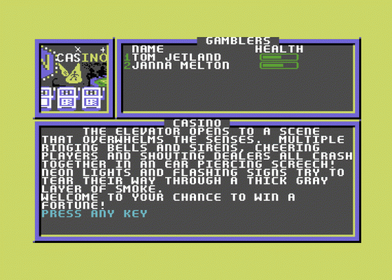 The Mars Saga Screenshot 16 (Commodore 64/128)