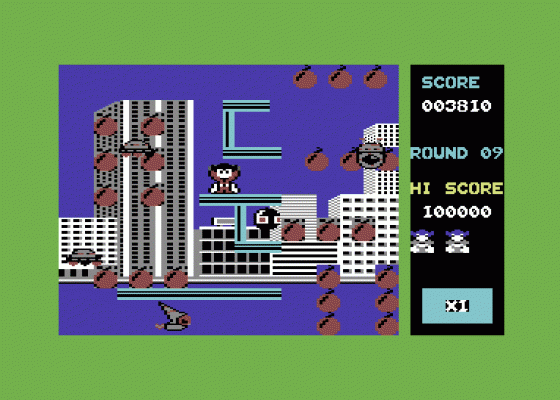 Bomb Jack Screenshot 6 (Commodore 64/128)