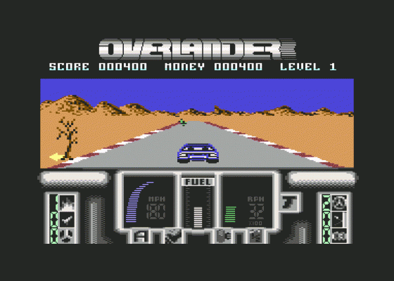 Overlander Screenshot 9 (Commodore 64/128)