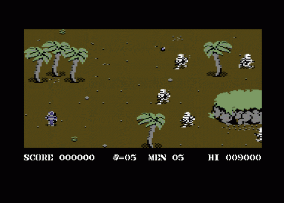 Space Invasion Screenshot 1 (Commodore 64)