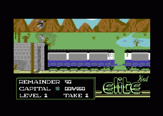 The Fall Guy Screenshot 1 (Commodore 64)