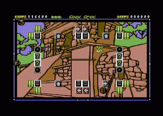 The Cool Croc Twins Screenshot 5 (Commodore 64/128)