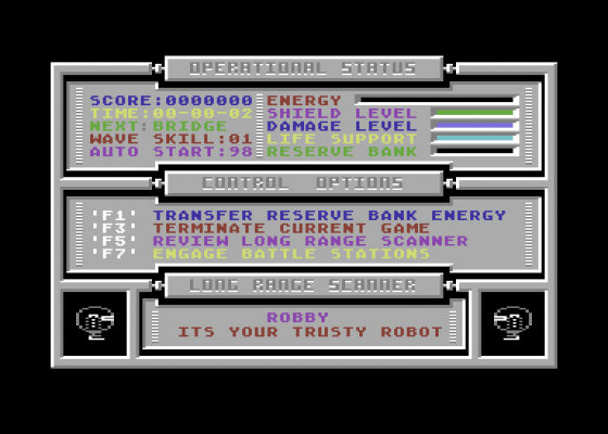 Knight Games 2: Space Trilogy Screenshot 10 (Commodore 64)