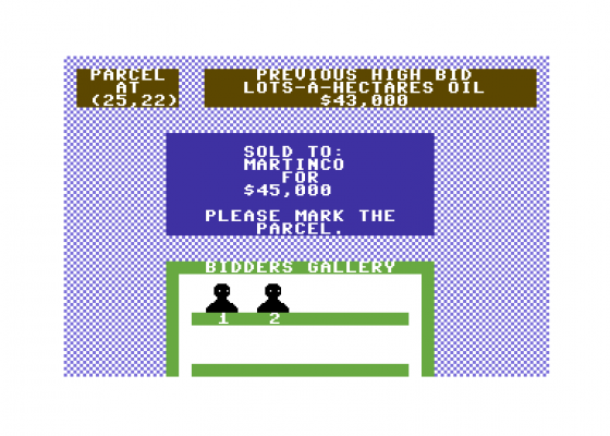 Oil Barons Screenshot 6 (Commodore 64)