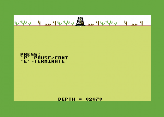 Oil Barons Screenshot 18 (Commodore 64)