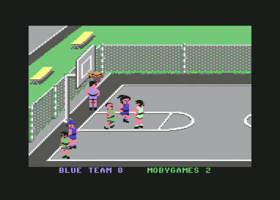 Street Sports Basketball Screenshot 7 (Commodore 64)