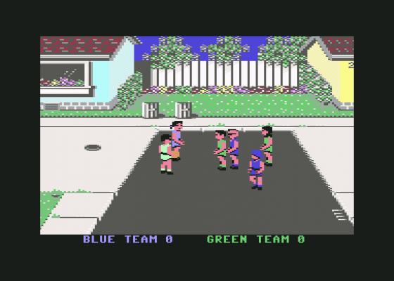 Street Sports Basketball Screenshot 13 (Commodore 64)