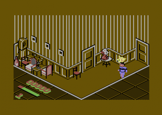 Devon Aire In The Hidden Diamond Caper Screenshot 5 (Commodore 64/128)