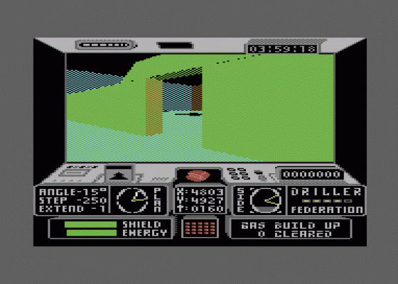 Space Station Oblivion Screenshot 5 (Commodore 64)