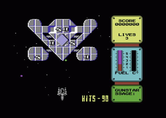 Gunstar Screenshot 7 (Commodore 64/128)