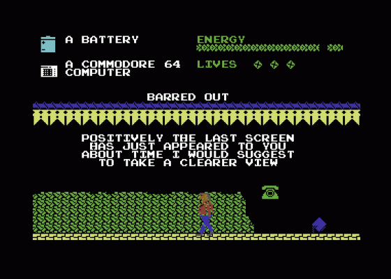 The Happiest Days Of Your Life Screenshot 14 (Commodore 64/128)