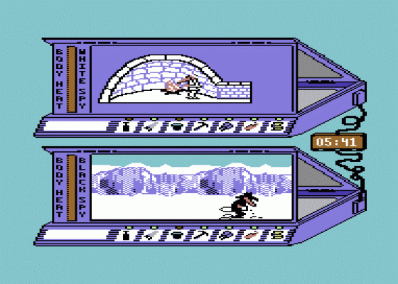 Spy Vs. Spy III: Arctic Antics Screenshot 5 (Commodore 64/128)