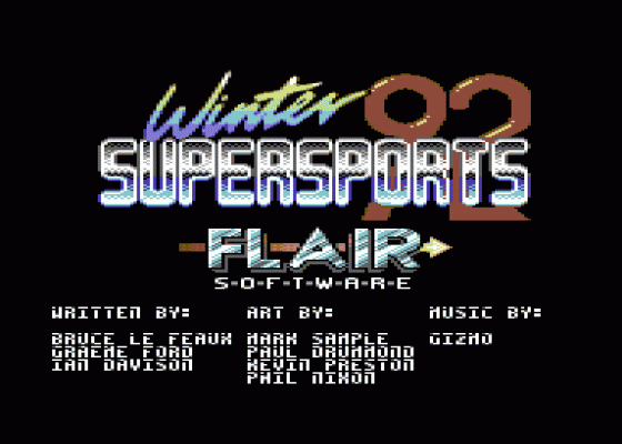 Winter Supersports 92