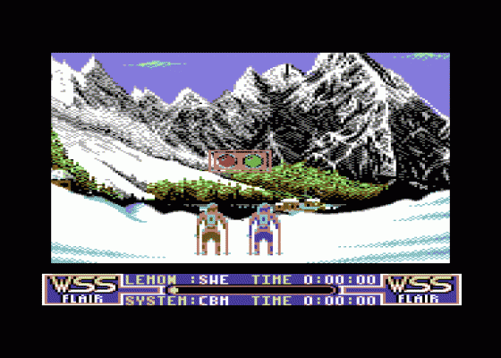 Winter Supersports 92 Screenshot 6 (Commodore 64)