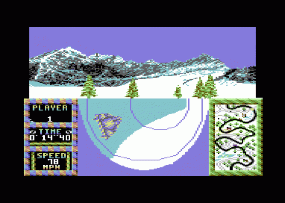 Winter Supersports 92 Screenshot 8 (Commodore 64)