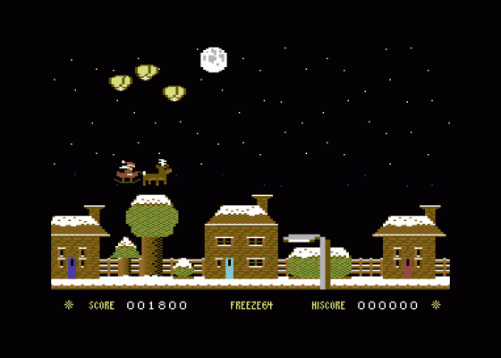 Freeze64 Christmas Game Screenshot 7 (Commodore 64/128)