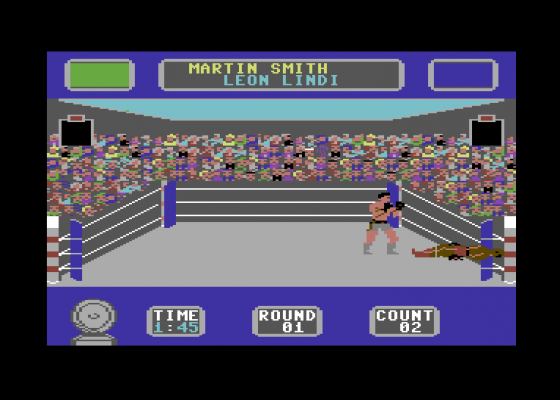 Star Rank Boxing 2 Screenshot 5 (Commodore 64/128)