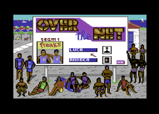 Over The Net Screenshot 10 (Commodore 64/128)