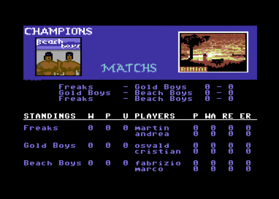 Over The Net Screenshot 11 (Commodore 64/128)