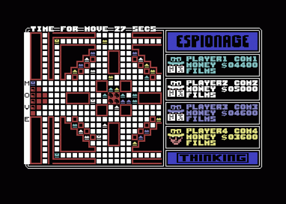 Espionage Screenshot 6 (Commodore 64/128)