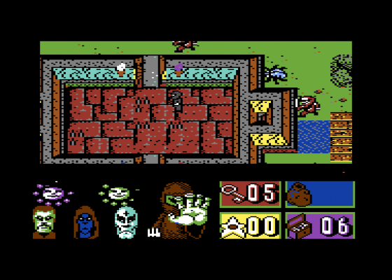 Avenger: The Way Of The Tiger Screenshot 5 (Commodore 64)