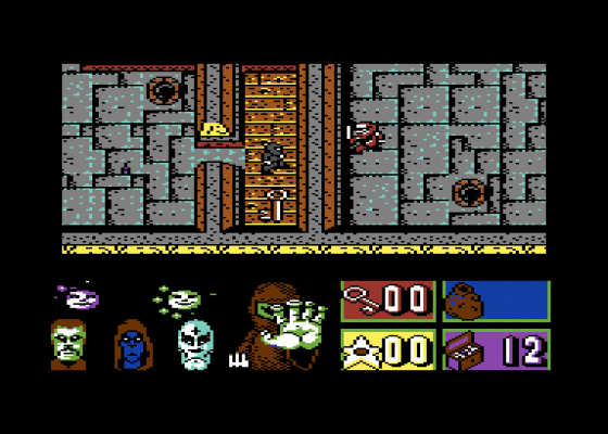 Avenger: The Way Of The Tiger Screenshot 6 (Commodore 64)