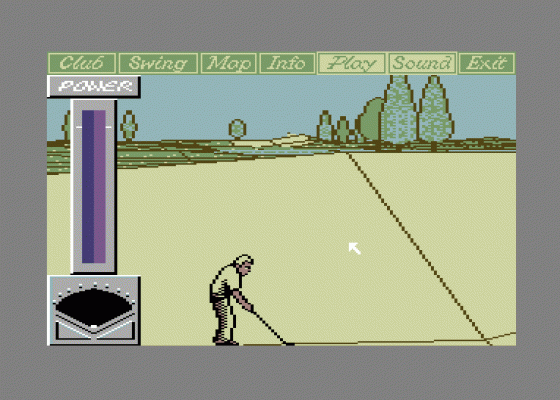 Greg Norman's Ultimate Golf Screenshot 7 (Commodore 64)