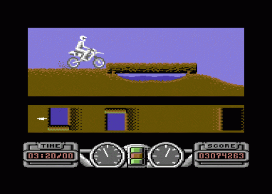 Super Scramble Simulator Screenshot 5 (Commodore 64/128)