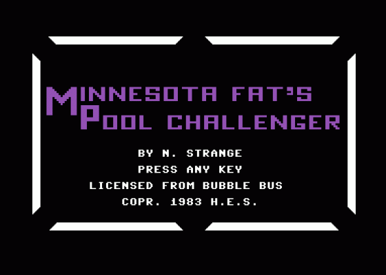 Minnesota Fats Pool Challenger