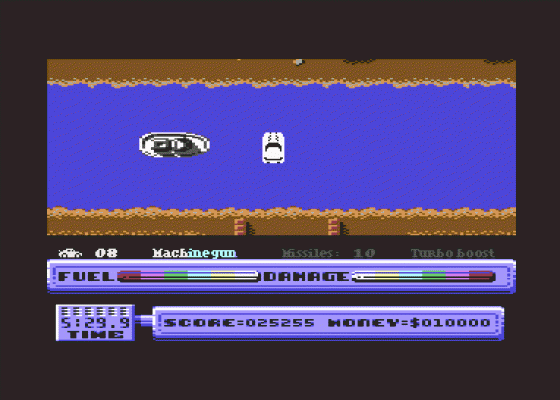 5th Gear Screenshot 12 (Commodore 64)