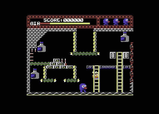 Mr. Wino Screenshot 1 (Commodore 64)