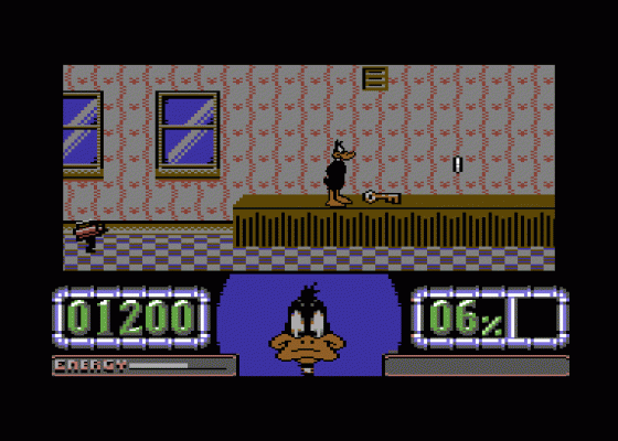 Daffy Duck: The Great Paint Caper Screenshot 23 (Commodore 64/128)