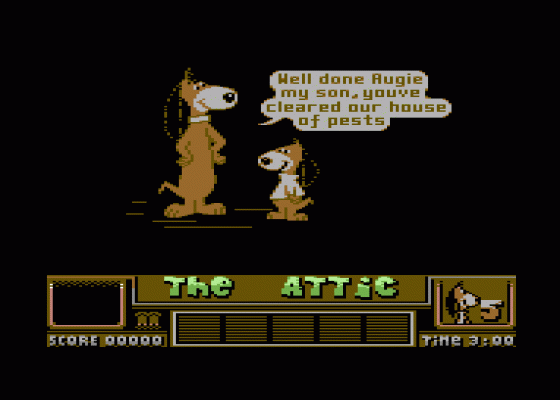 Augie Doggie and Doggie Daddy Screenshot 5 (Commodore 64)