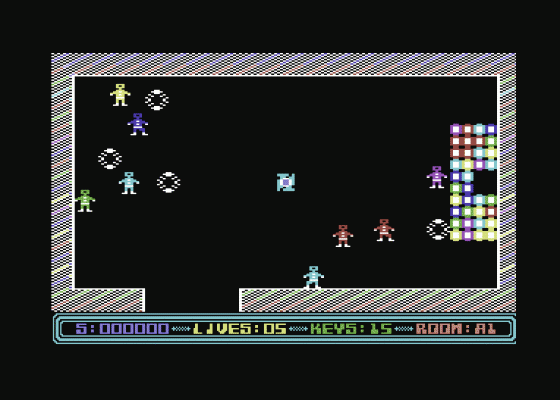 Berks Four Screenshot 10 (Commodore 64/128)