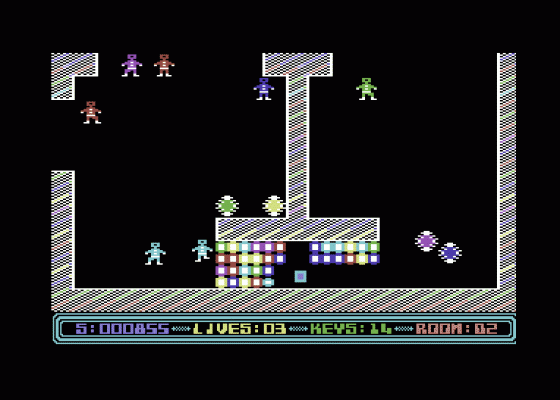 Berks Four Screenshot 11 (Commodore 64/128)