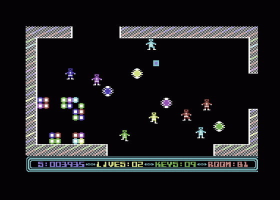 Berks Four Screenshot 12 (Commodore 64/128)