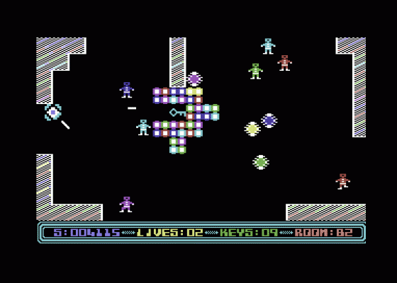 Berks Four Screenshot 13 (Commodore 64/128)