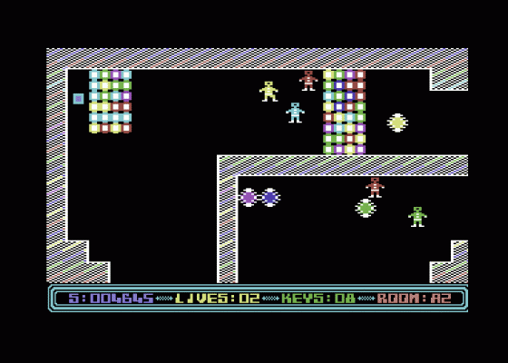 Berks Four Screenshot 14 (Commodore 64/128)