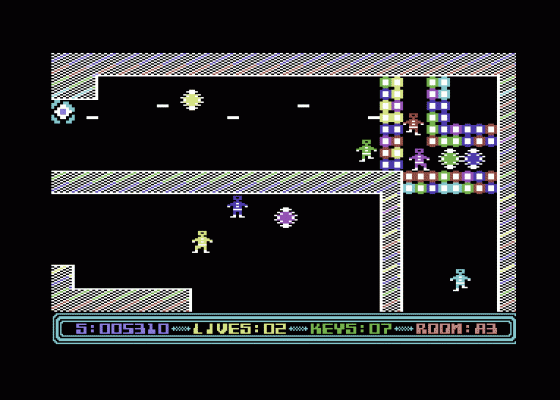 Berks Four Screenshot 15 (Commodore 64/128)