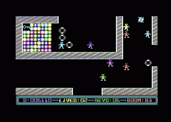 Berks Four Screenshot 16 (Commodore 64/128)