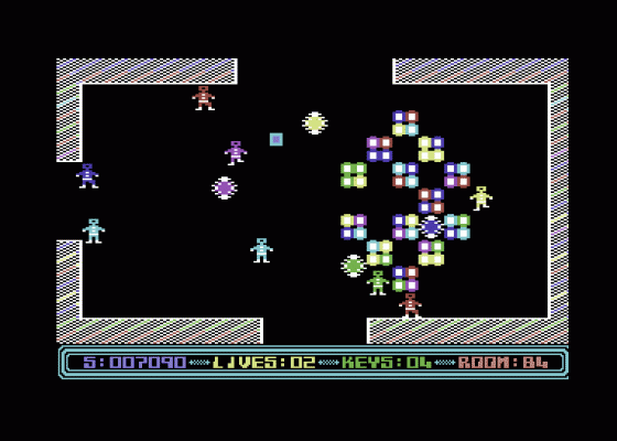 Berks Four Screenshot 18 (Commodore 64/128)