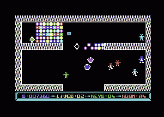 Berks Four Screenshot 19 (Commodore 64/128)