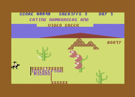 Bandana City Screenshot 6 (Commodore 64)